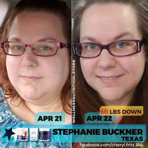 Weight loss with NortheStar supplements (before and after 5 month)