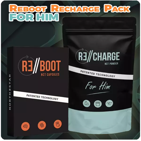 NortheStar products: Reboot and Recharge for Him