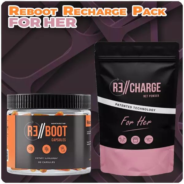 NortheStar products: Reboot and Recharge for Her