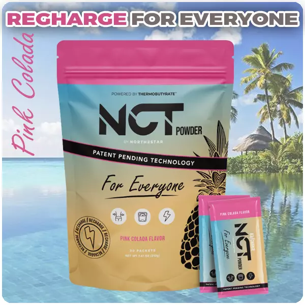 Buy online  NCT Recharge for Everyone with Pink Colada flavor