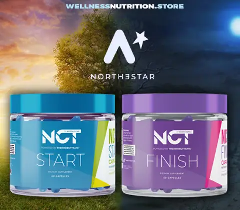 NCT Start & Finish Supplements for daytime and bedtime