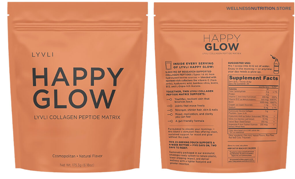 Happy Glow Dietary Supplement by Lyvli